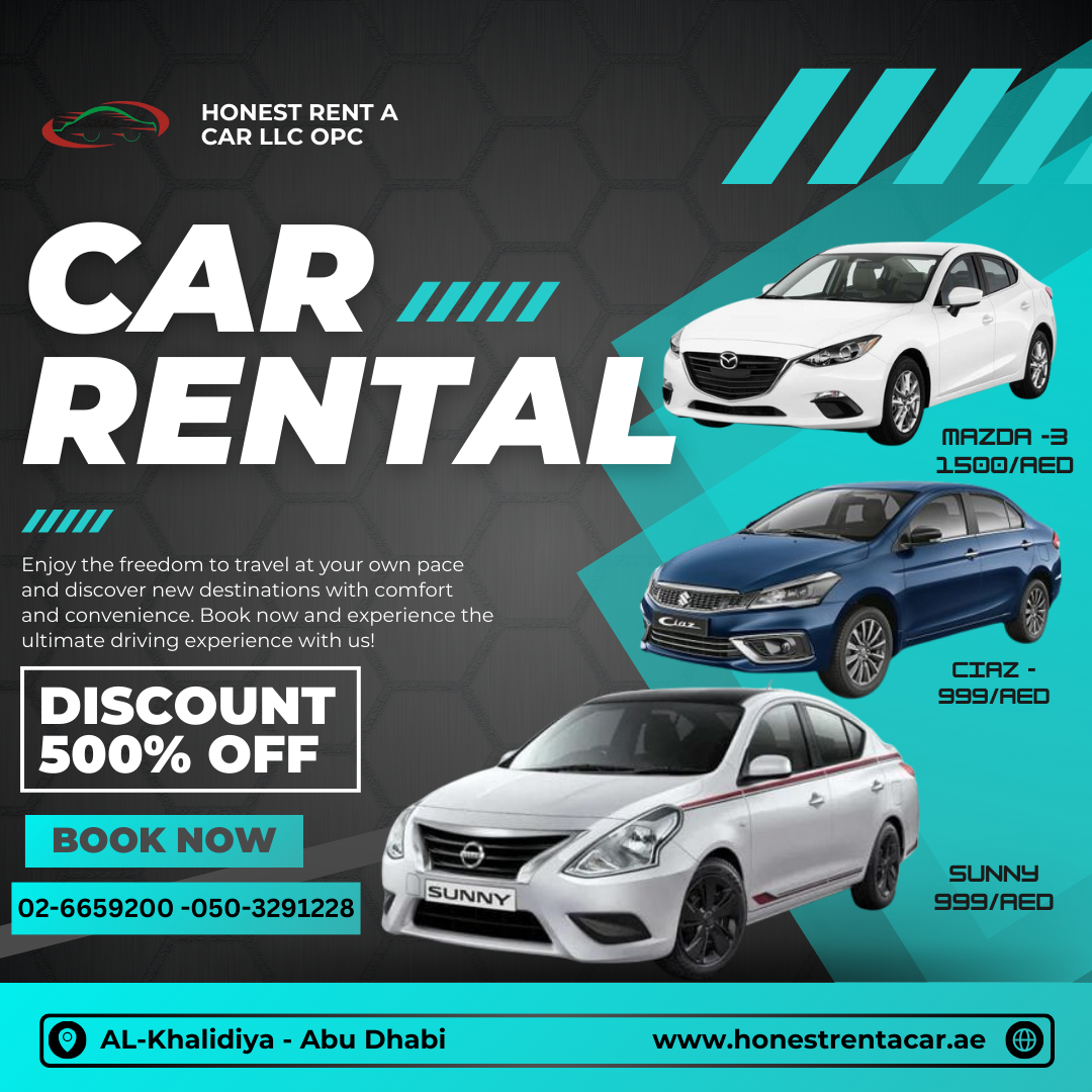 Special offer on monthly rental.