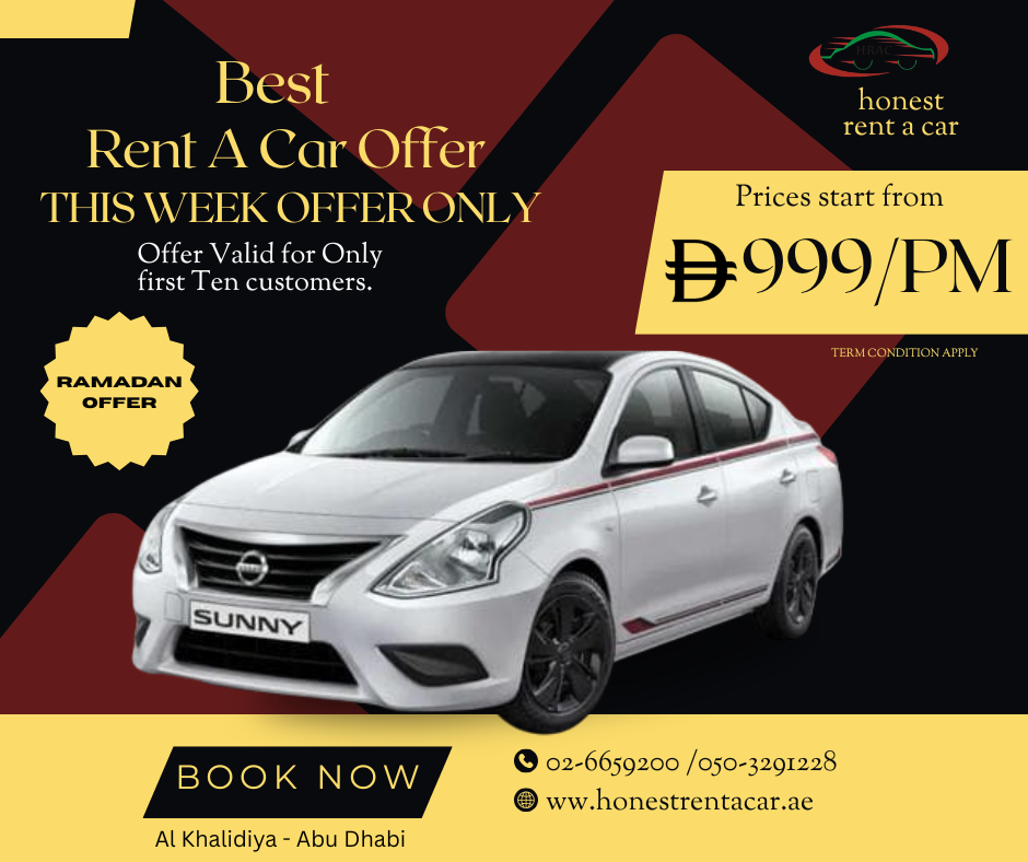 Best Rent A Car offer for this week.